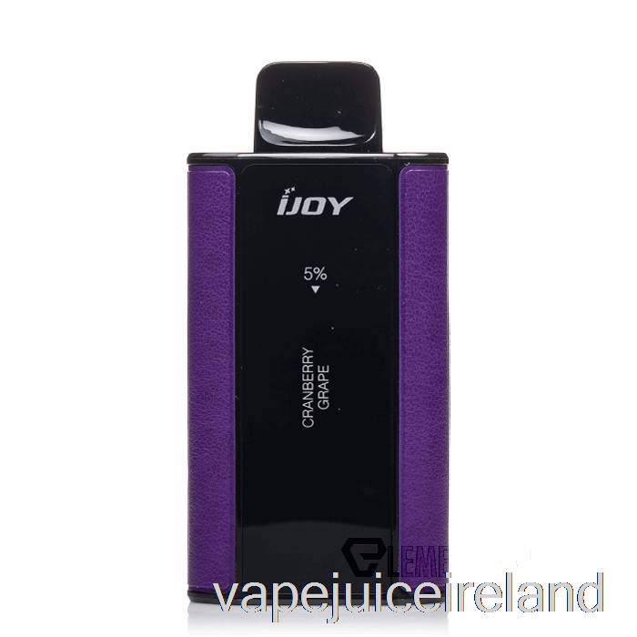 Vape Juice iJoy Captain 10000 Disposable Cranberry Grape